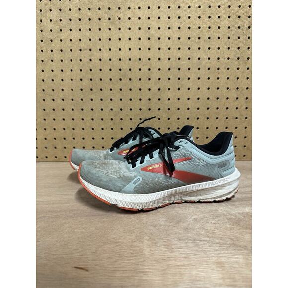 Brooks Launch 9 Blue Lace Up Sneakers Athletic Runnnig Shoes Women Size 8 - Picture 1 of 9